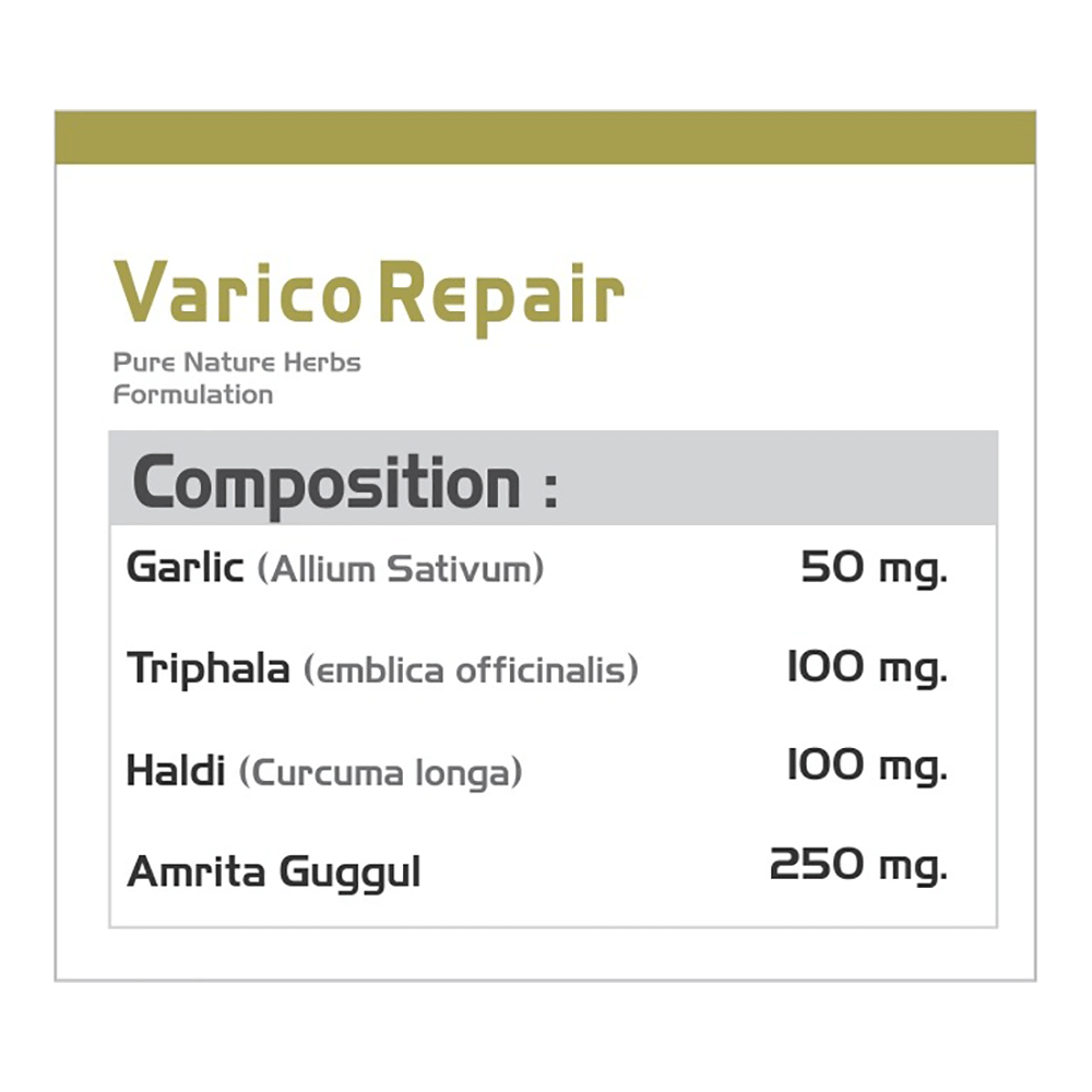 Ayurveda Redefined Varico Repair Capsule - Image 3