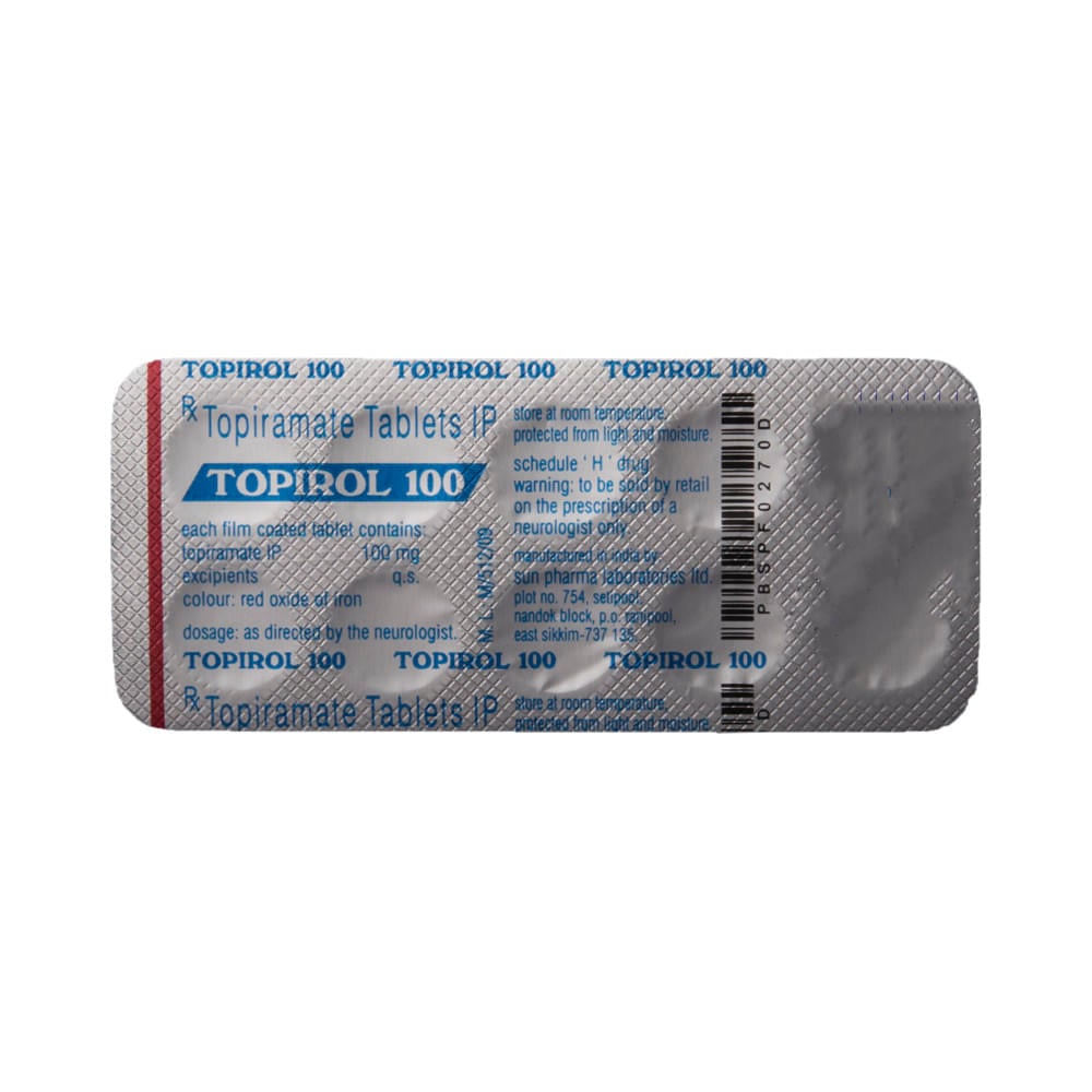 Topirol 100 Tablet - Image 5