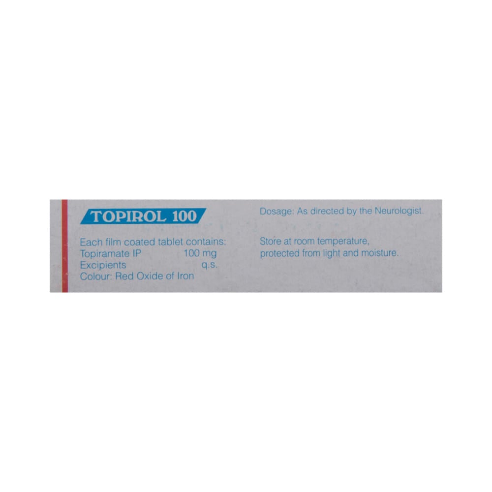 Topirol 100 Tablet - Image 3