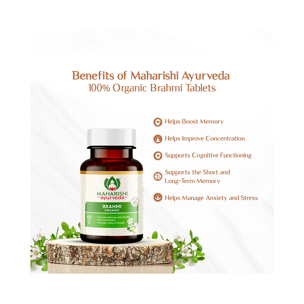 Maharishi Ayurveda Organic Brahmi Tablet - Image 5