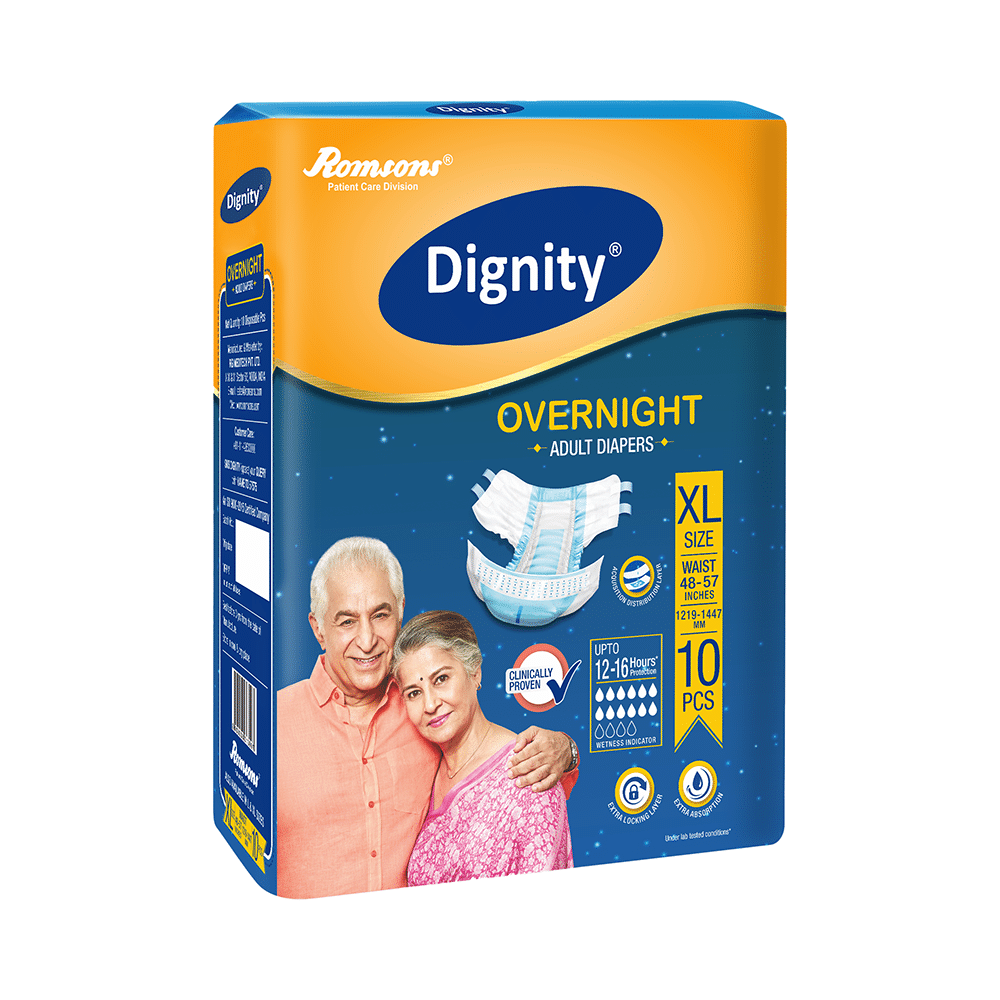 Dignity Overnight Adult Diaper (10 Each) XL - Image 4