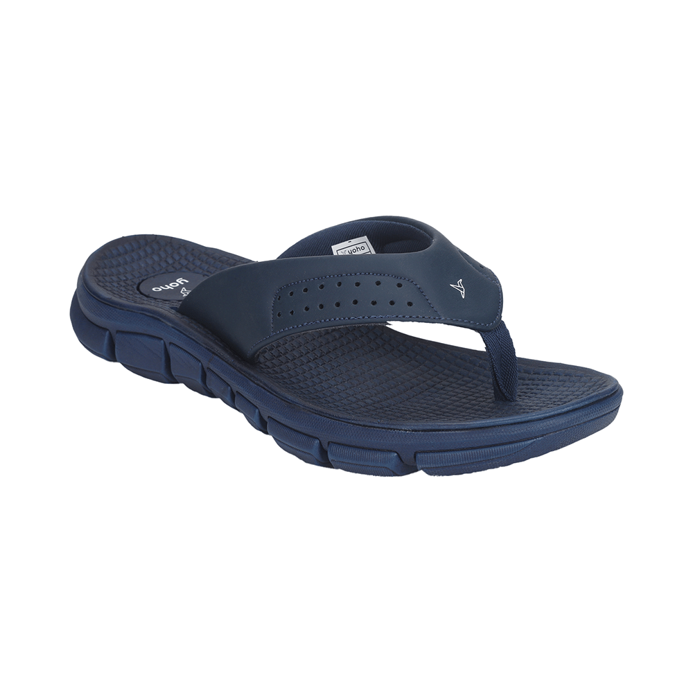 Yoho Lifestyle Extra Soft Comfortable and Anti Skid Slippers for Men with Arch Support Blue 8 - Image 3