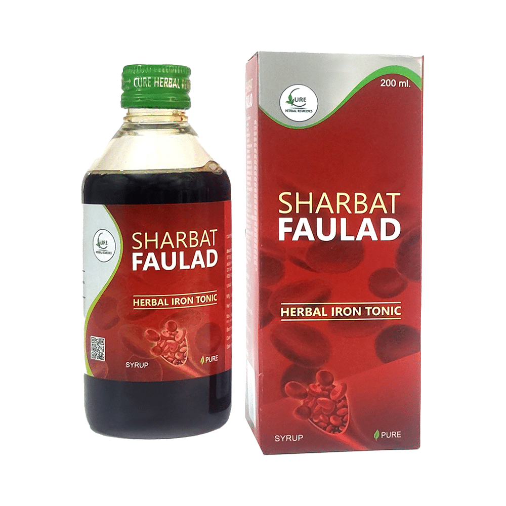 Cure Herbal Remedies Sharbat Faulad Herbal Iron Tonic - Image 3