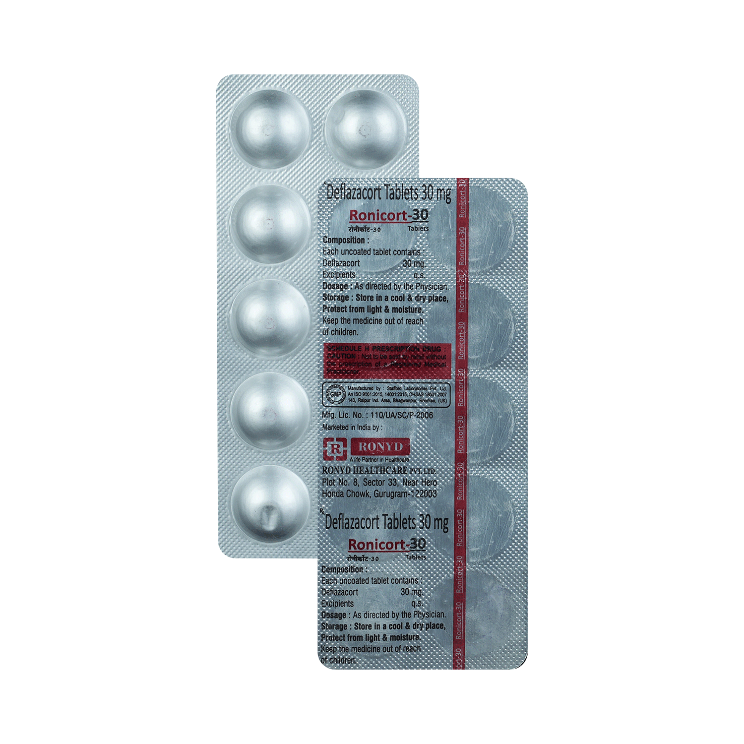 Ronicort 30mg Tablet - Image 1