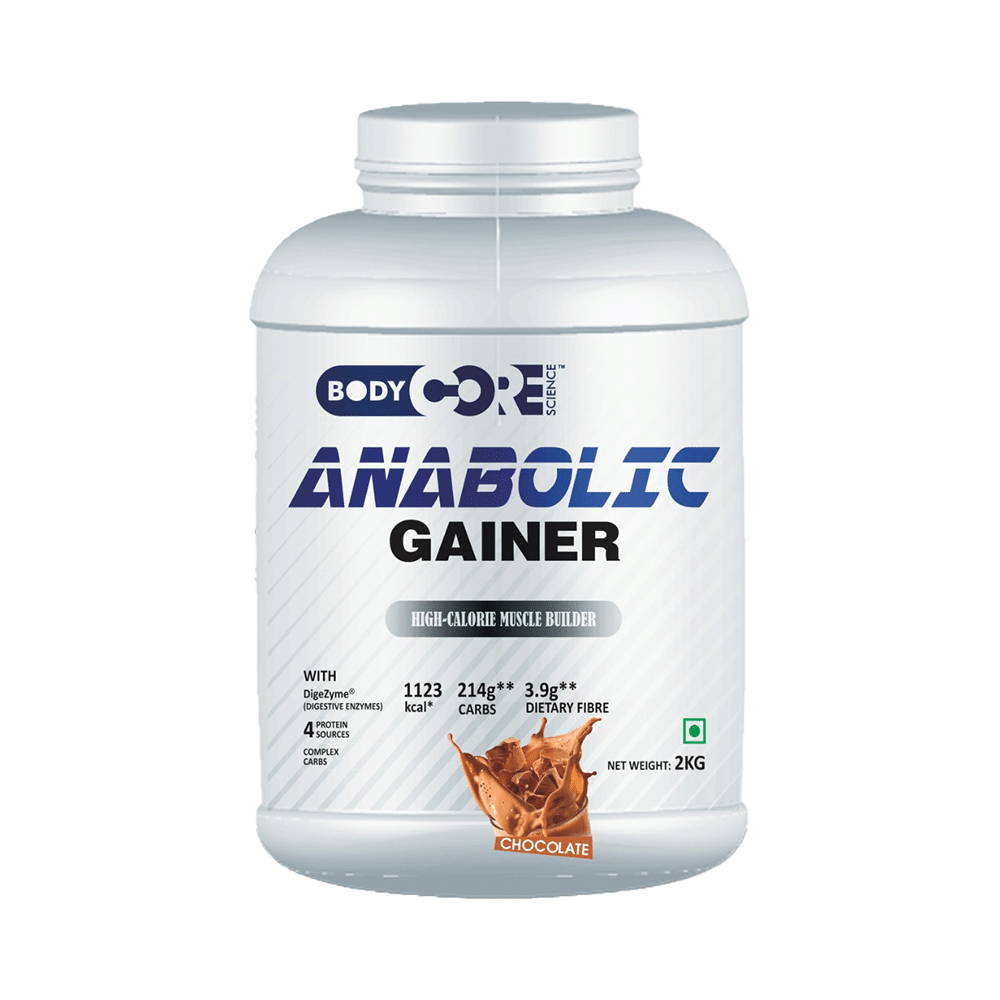 Body Core Science Anabolic Gainer Powder Mango - Image 1