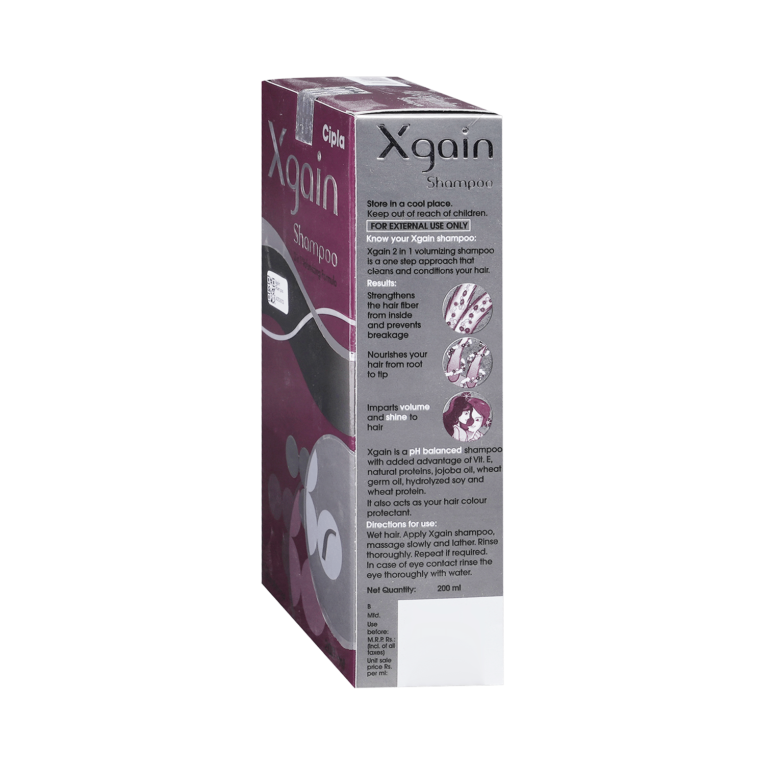 Xgain Shampoo | Nourishes & Strengthens Hair | For Hair Care - Image 4