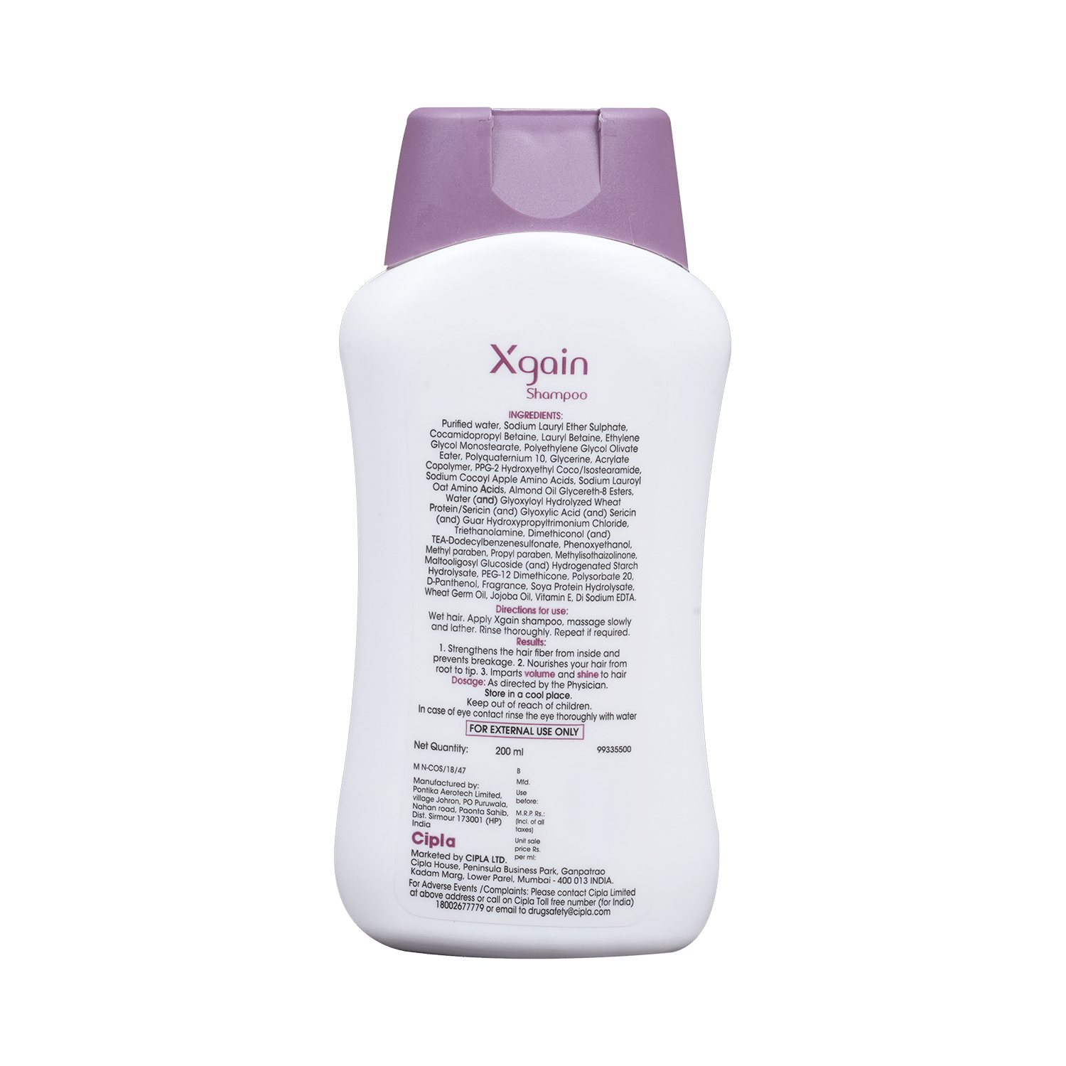 Xgain Shampoo | Nourishes & Strengthens Hair | For Hair Care - Image 6