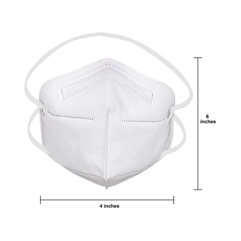 Alok Industries N95 Anti-Pollutent 4 Layer Head Loop Mask - Image 4