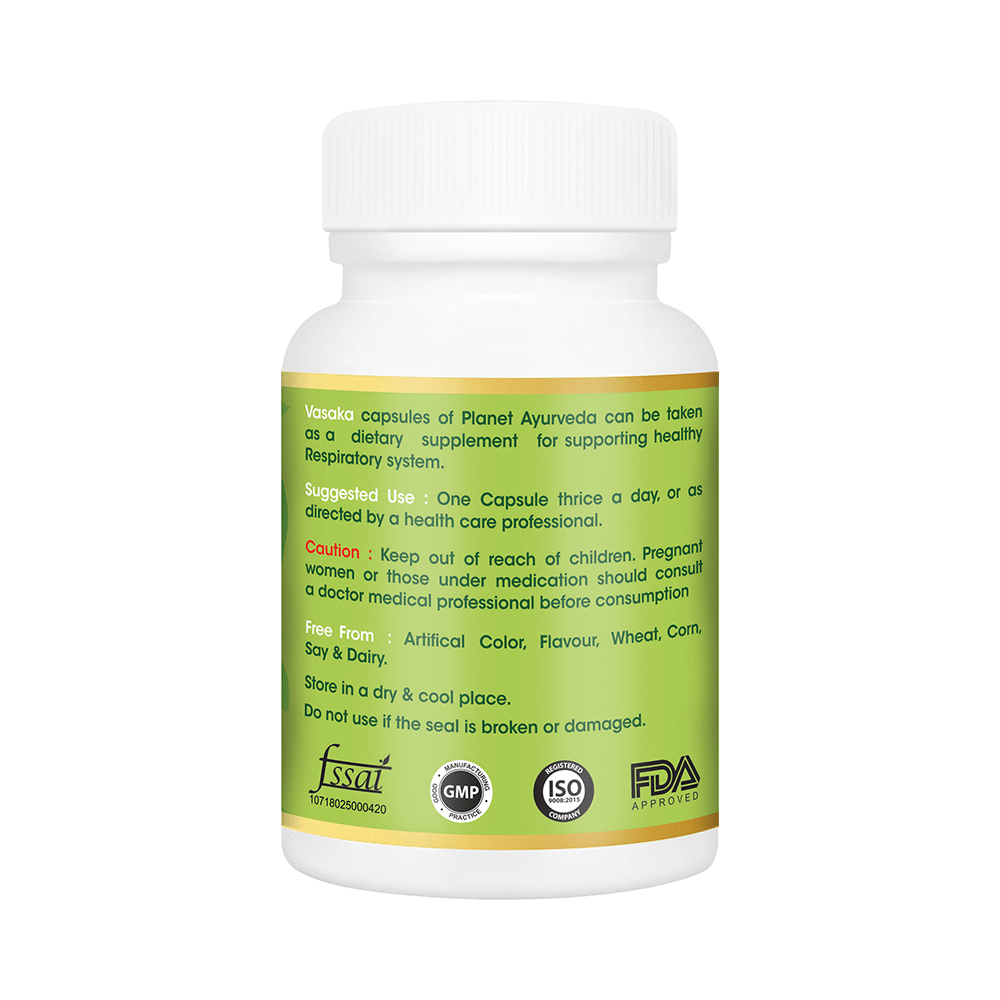 Vitagreen Vasaka 500mg Capsule - Image 3