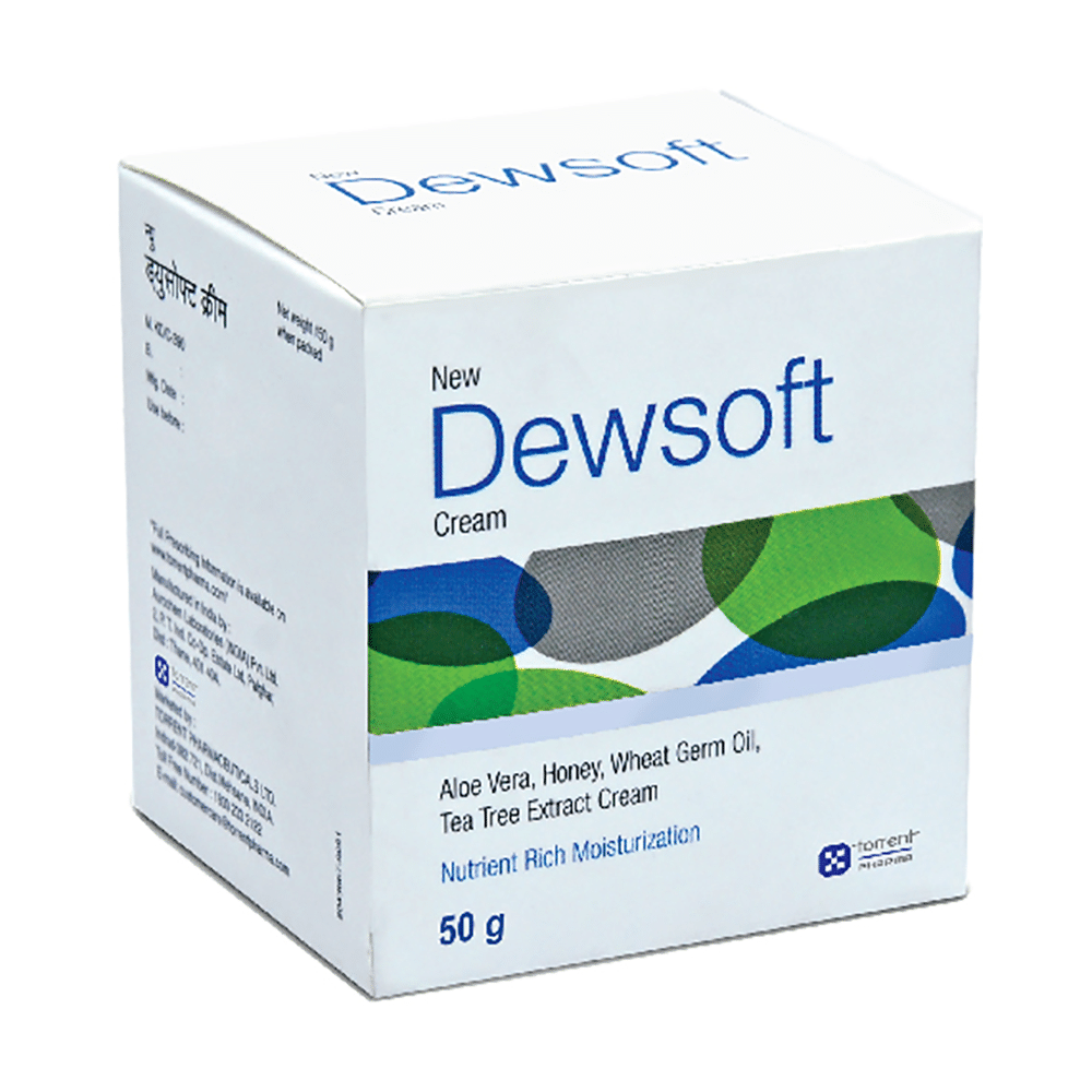 New Dewsoft Nutrient Rich Moisturiser Cream | With Aloe Vera, Honey & Tea Tree Extract - Image 2