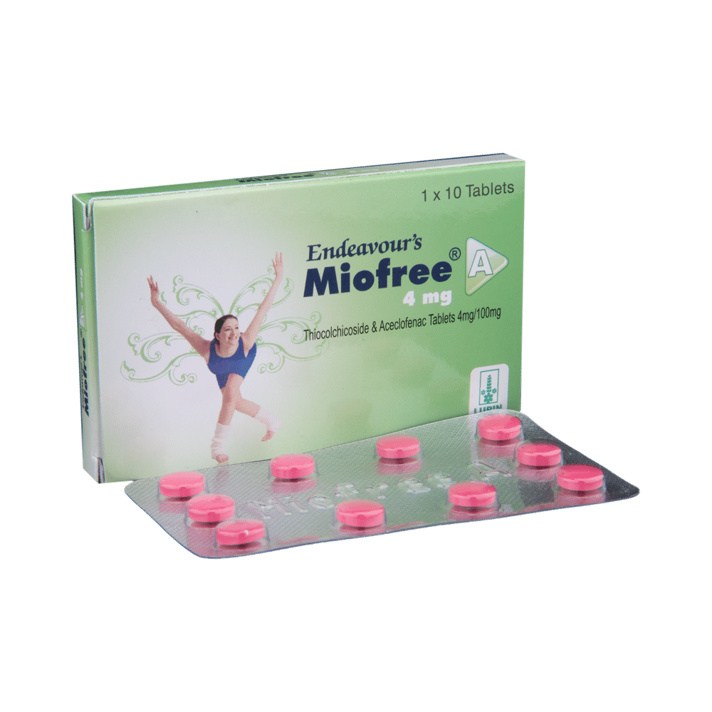 Miofree A 4mg Tablet - Image 1