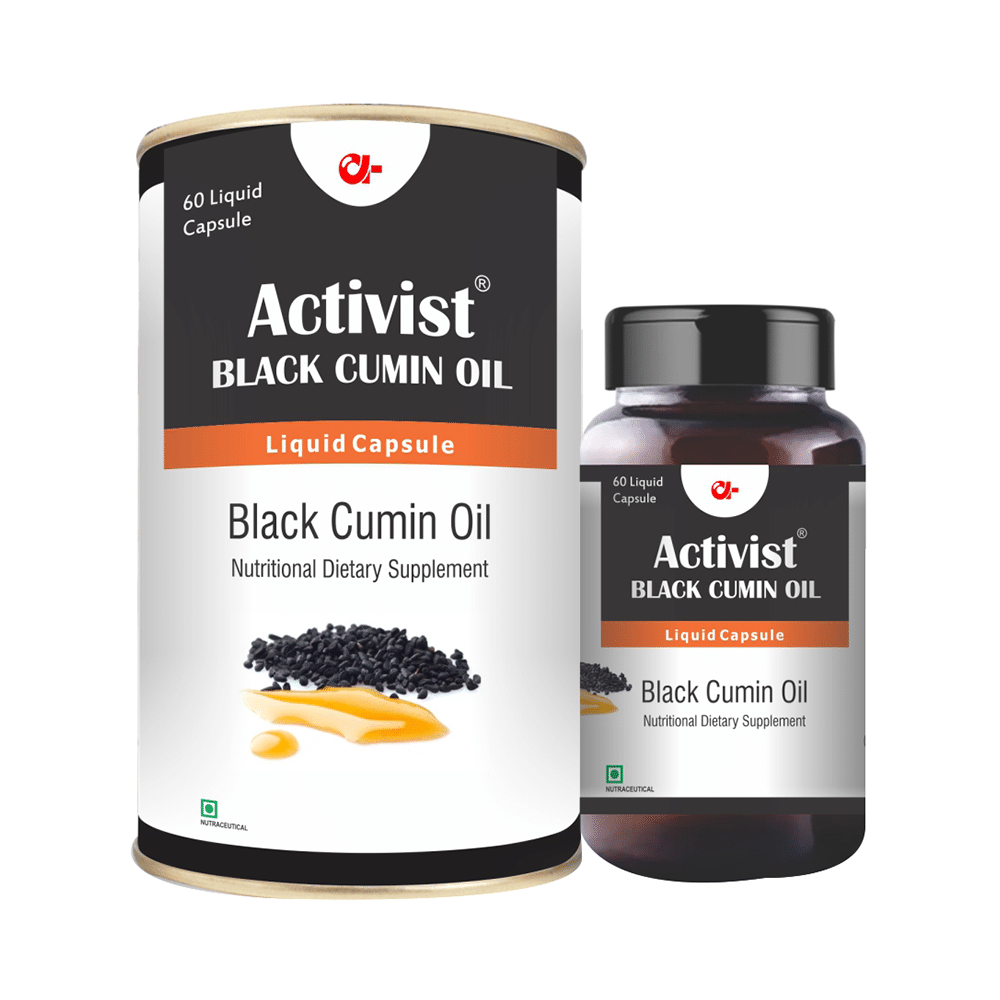 Activist Black Cumin Oil Liquid Capsule - Image 1