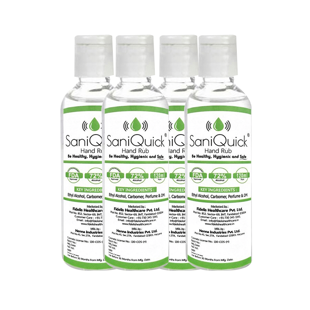 SaniQuick Hand Rub (100ml Each) - Image 3