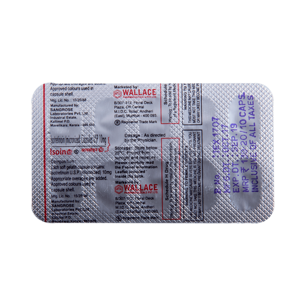 Isoin 10 Capsule - Image 5