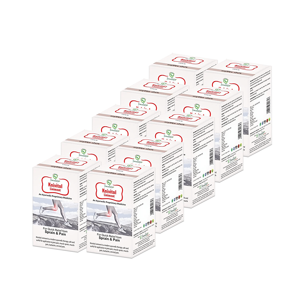 Jiwadaya Knivitol Liniment Oil (30ml Each) - Image 1