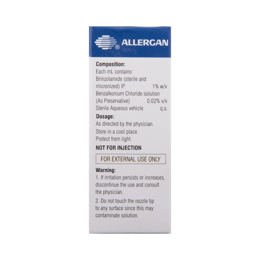 Brinzagan Ophthalmic Suspension - Image 3