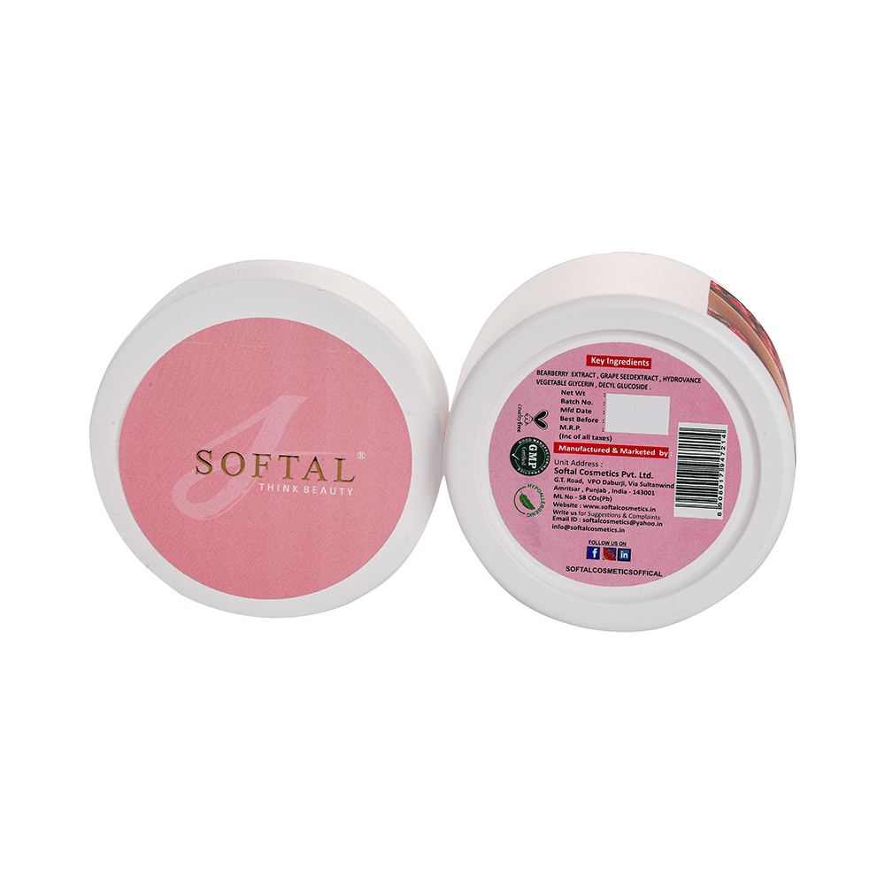 Softal Skin Whitening Flawless Cleanser Red Bearberry & Grape Shot - Image 2