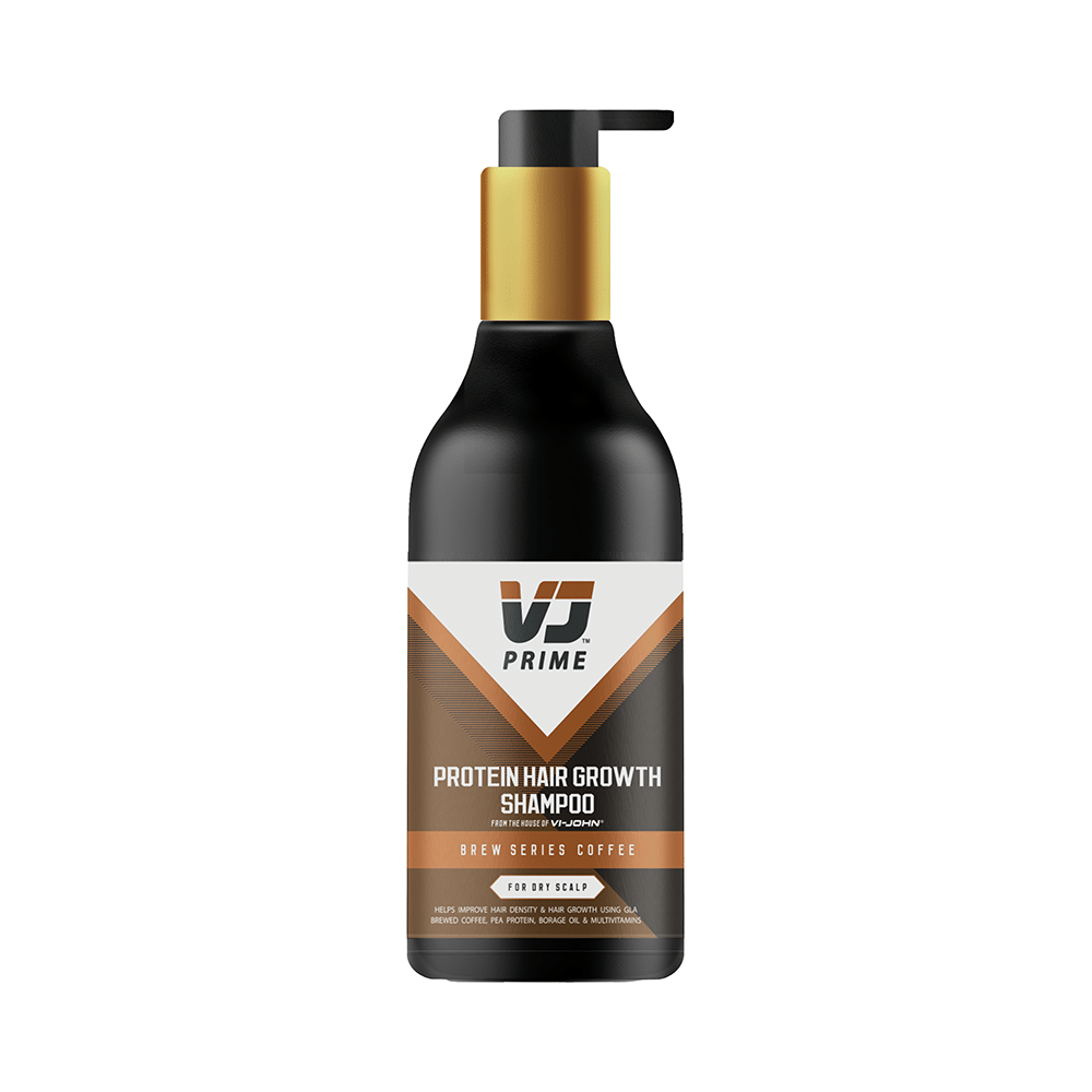 V J Prime Protein Hair Growth Shampoo Brew Series Coffee - Image 1
