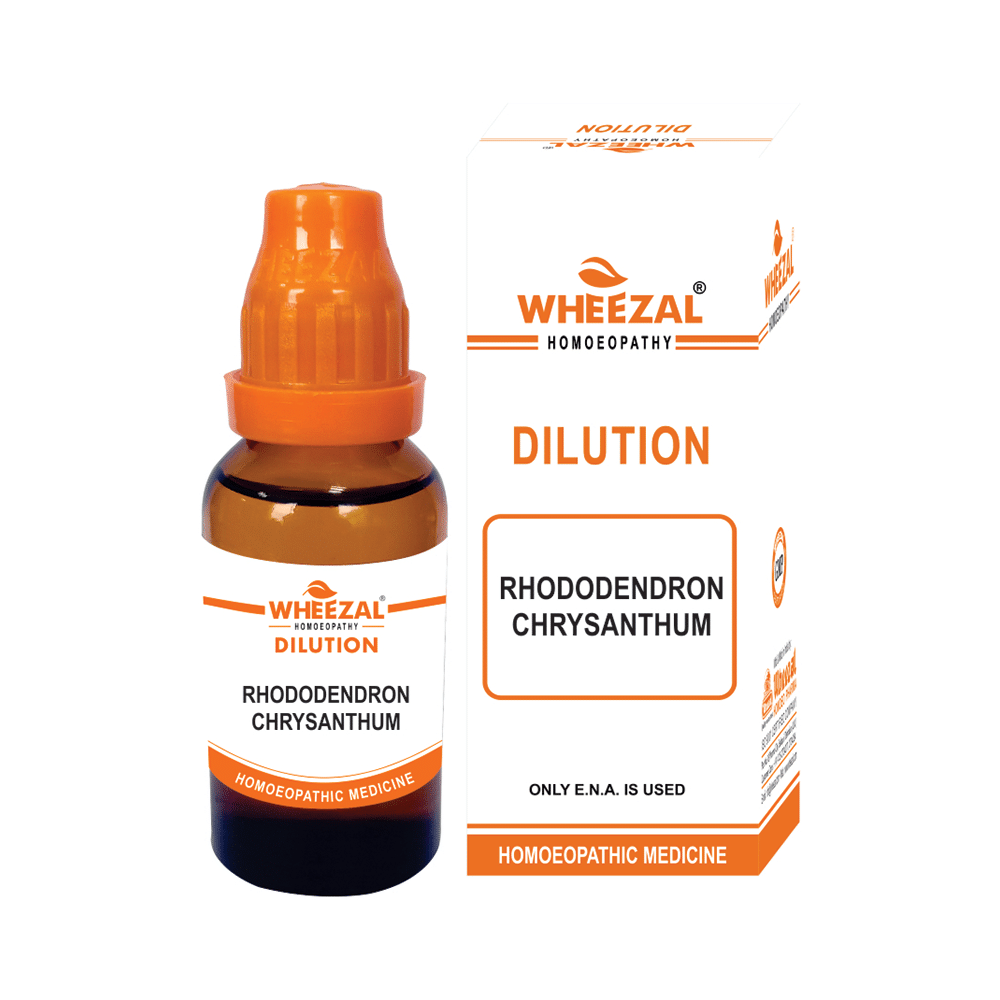 Wheezal Rhododendron Dilution 30