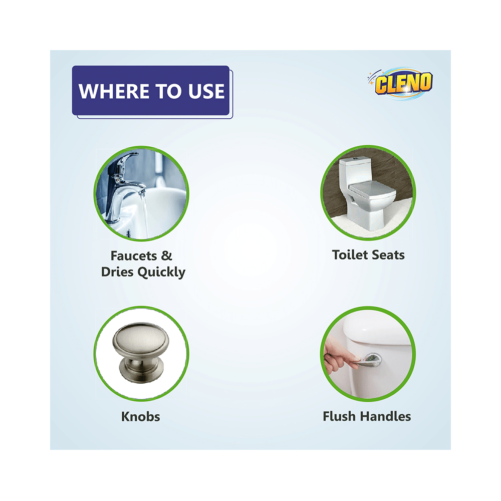 Cleno Toilet Wipes (50 Each) - Image 4