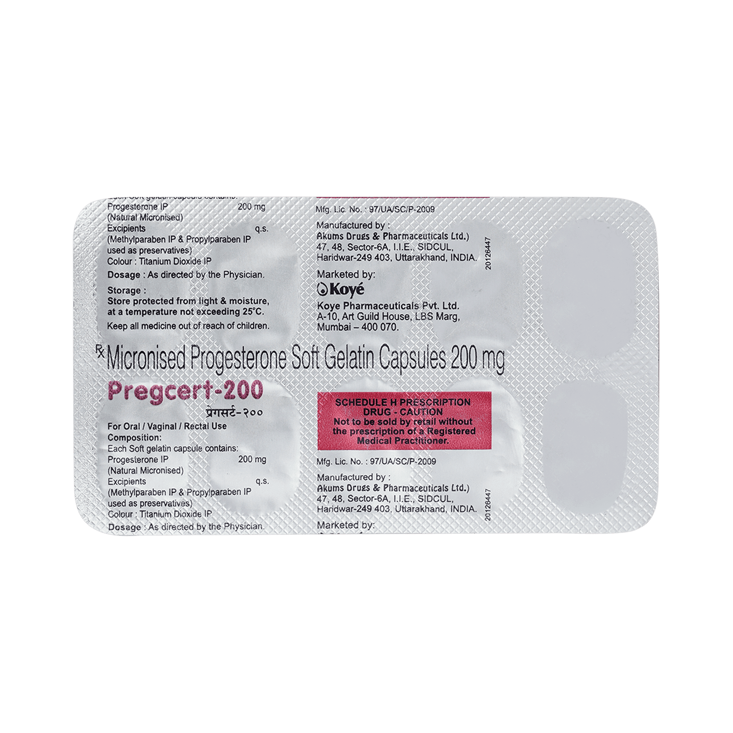 Pregcert 200 Capsule - Image 3