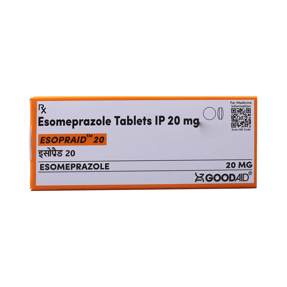 Esopraid 20 Tablet - Image 1