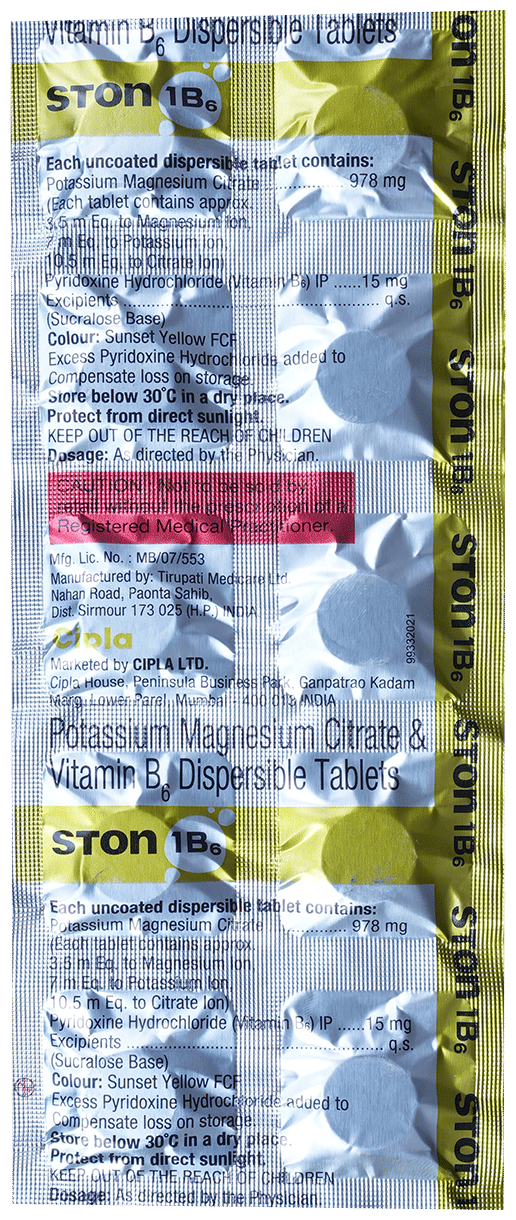 Ston 1 B6 Tablet