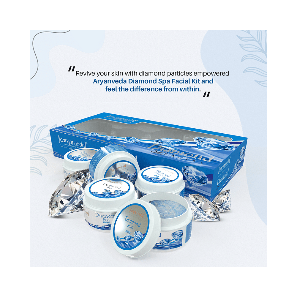 Aryanveda Diamond Spa Facial Kit - Image 3