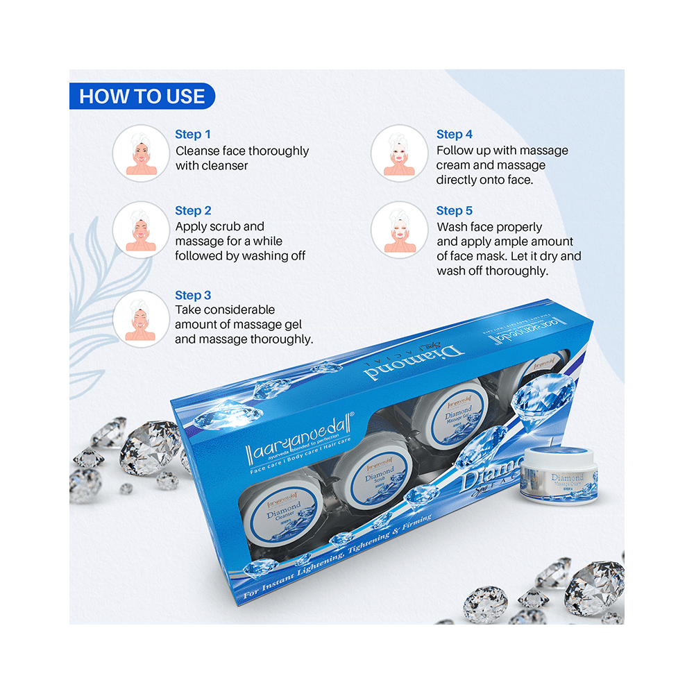 Aryanveda Diamond Spa Facial Kit - Image 5