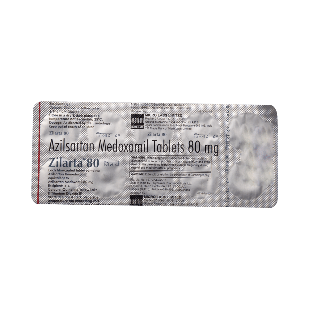 Zilarta 80 Tablet - Image 5