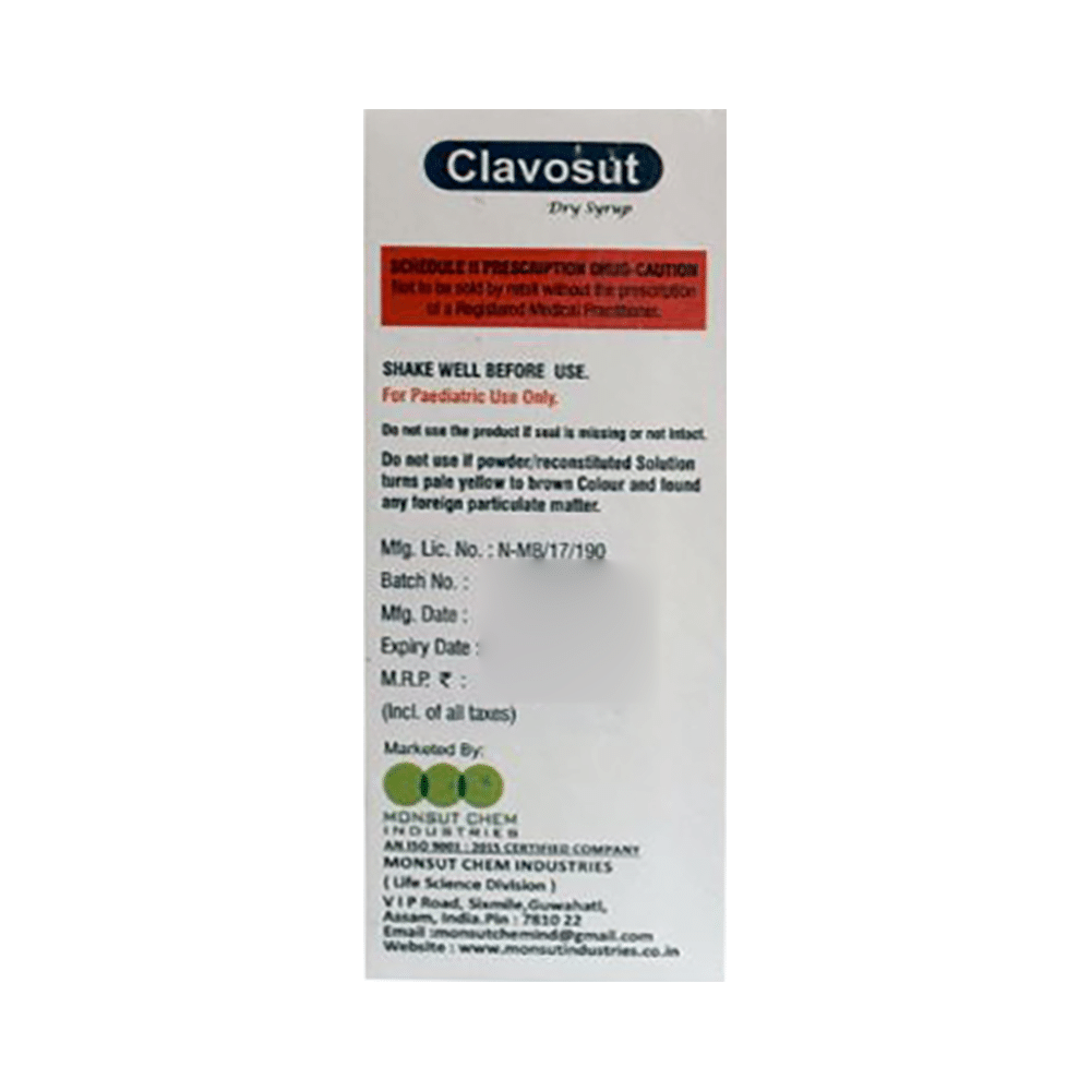 Clavosut Dry Syrup - Image 2