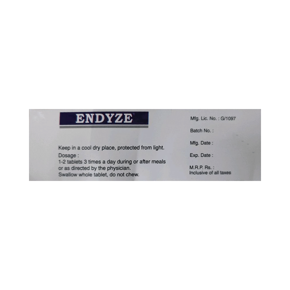 Endyze 170 mg/80 mg Tablet - Image 3