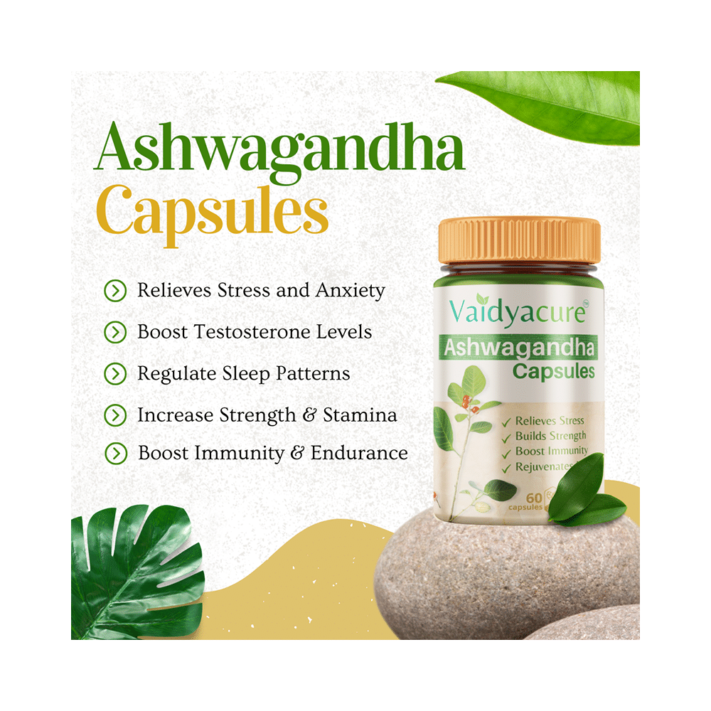 Vaidyacure Ashwagandha Capsule - Image 2