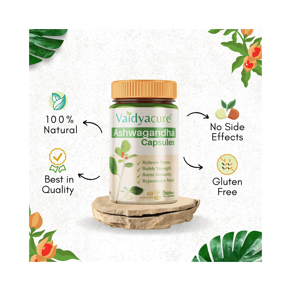 Vaidyacure Ashwagandha Capsule - Image 3