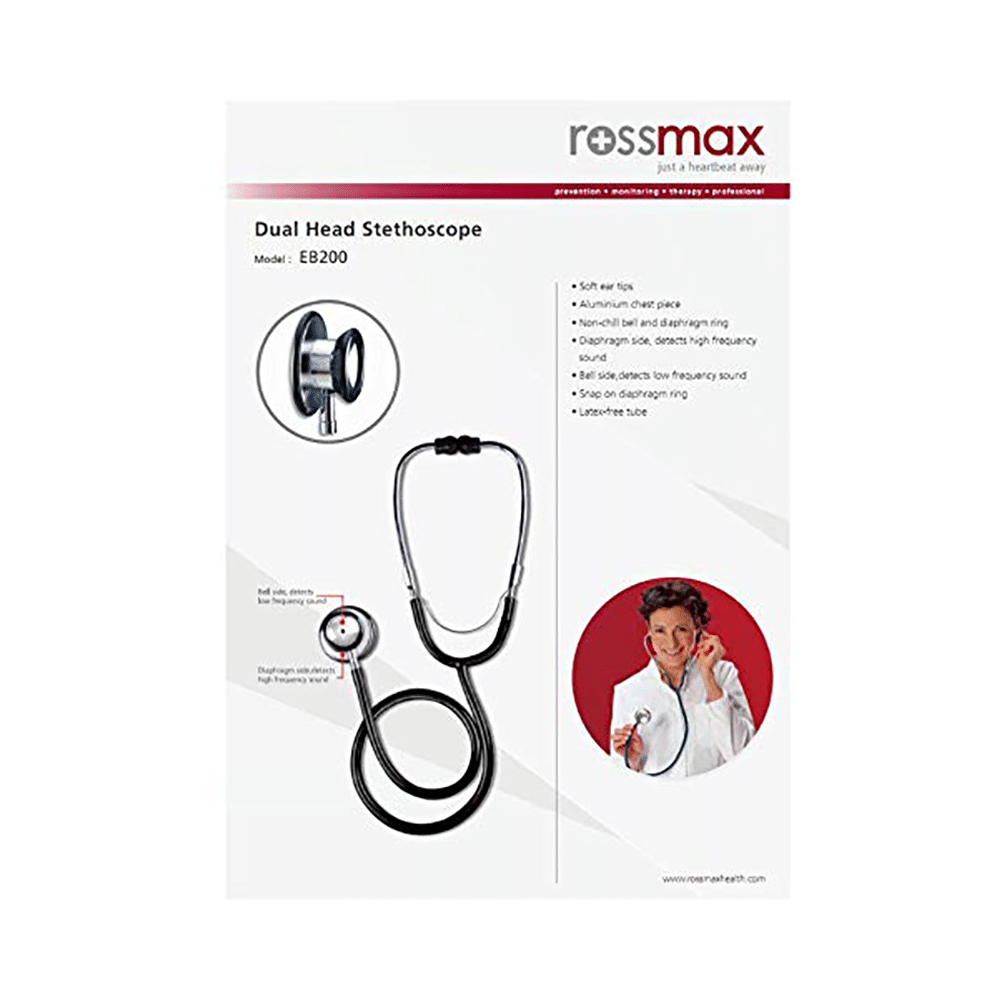 Rossmax Combo Pack of GB102 Aneroid Sphygmomanometer  and EB200 Stethoscope - Image 6