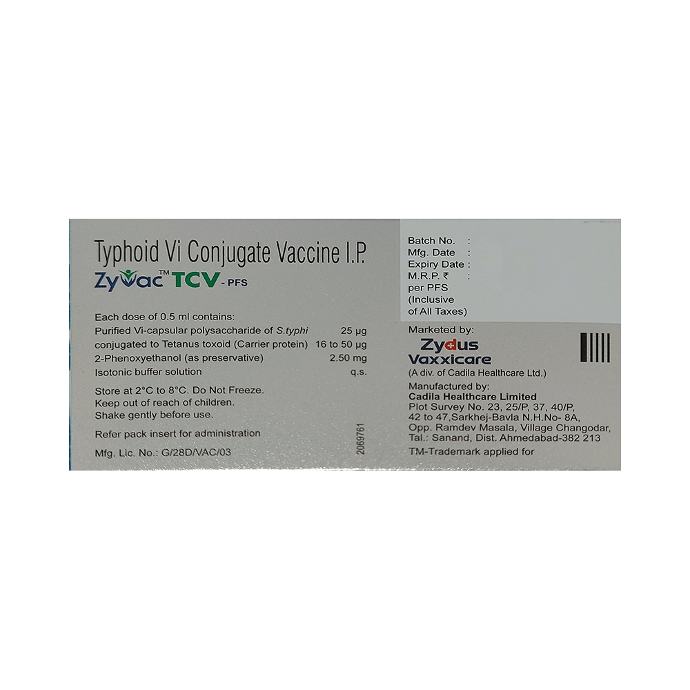 Zyvac Tcv-PFS Vaccine - Image 2