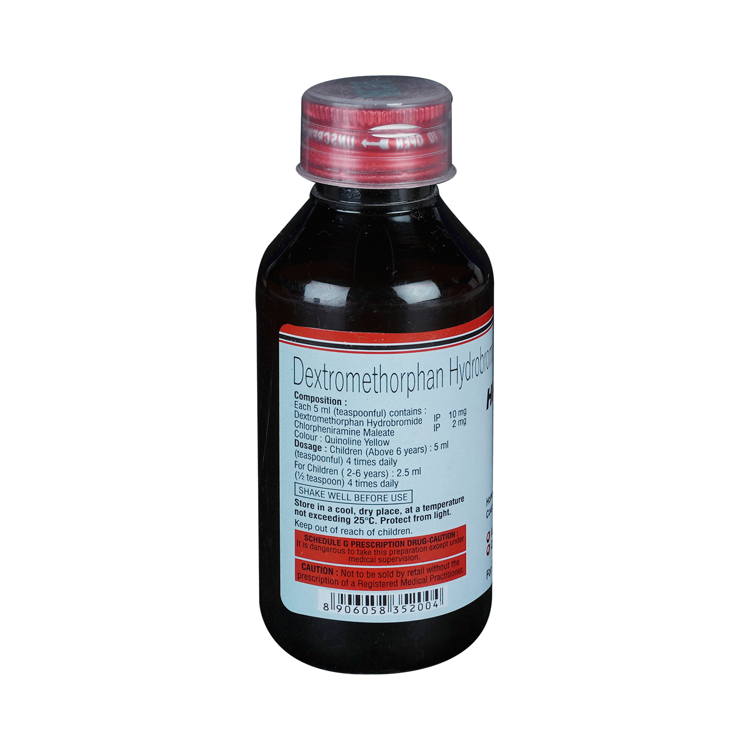 HH Linctus Junior Syrup Alcohol Free - Image 2