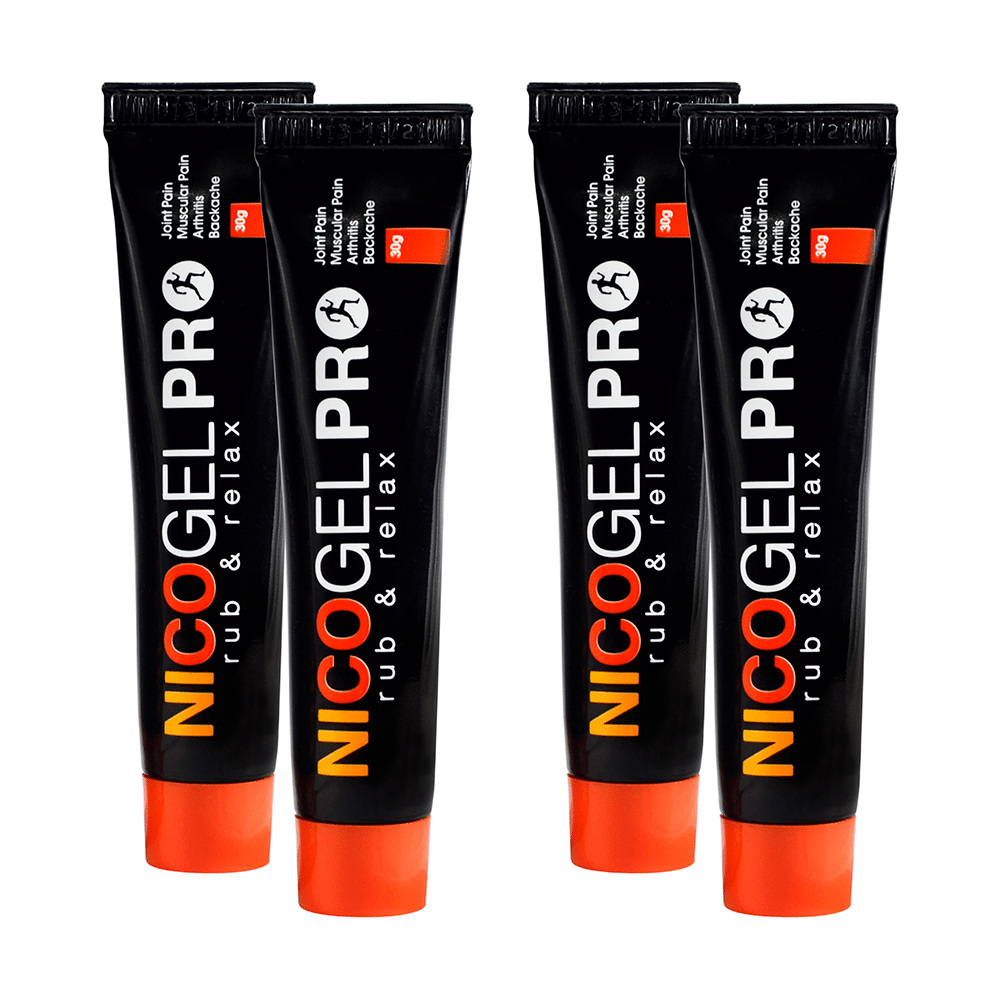 Nicogel Pro Rub & Relax Free Travel Pack Inside (30gm Each)