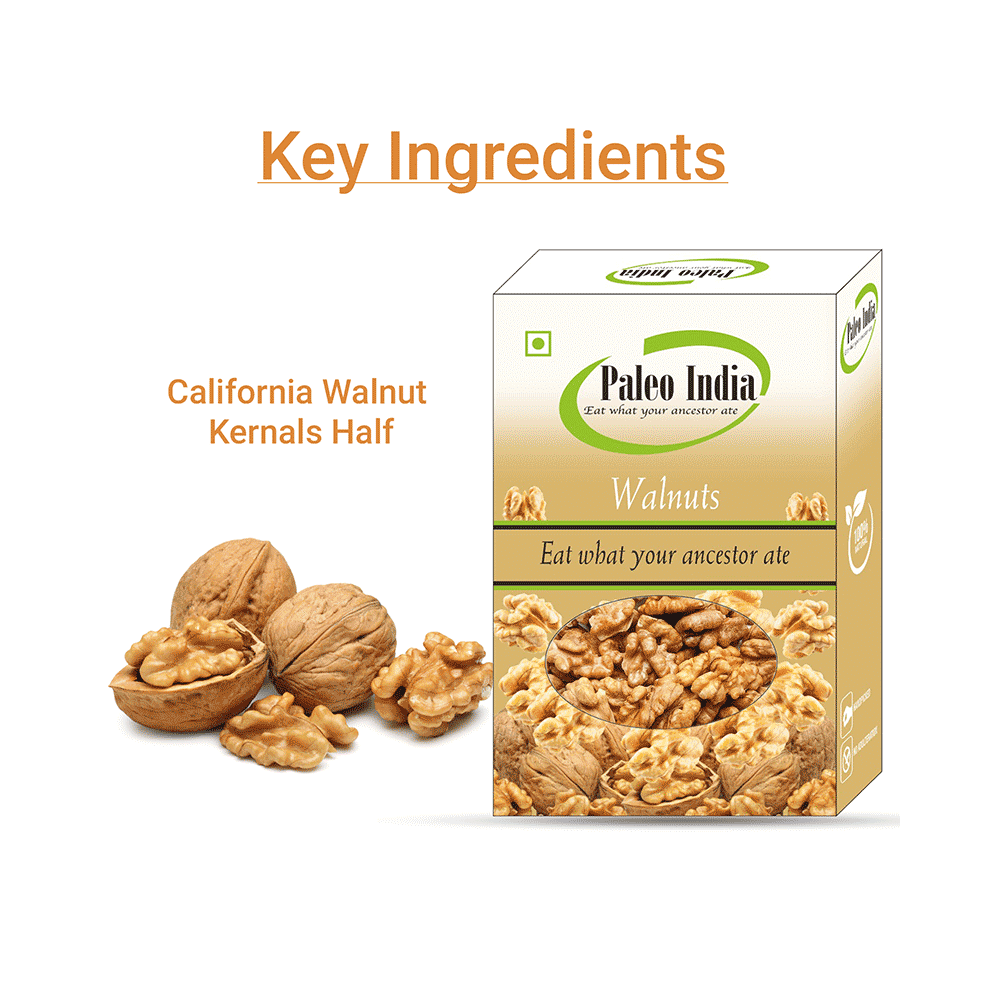 Paleo India Akhrot Giri Walnut Half Kernals - Image 3