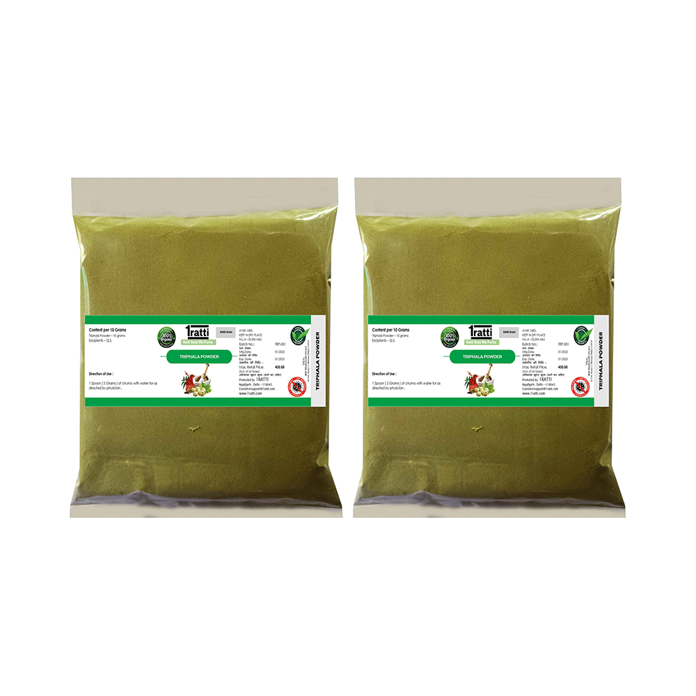 1ratti Triphala Powder (1000gm Each) Q - Image 1