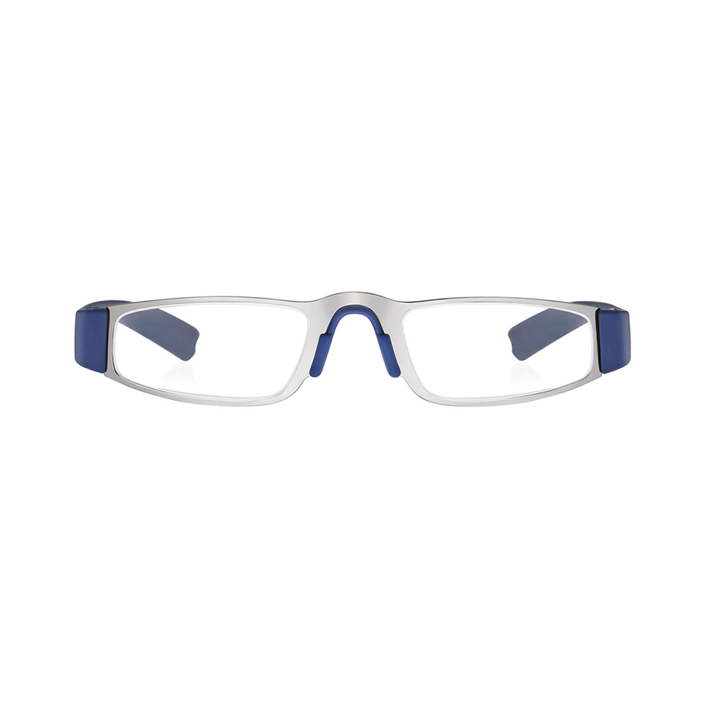 Klar Eye K 4012 Premium Classic Reading Glasses for Men and Women Blue Optical Power +3