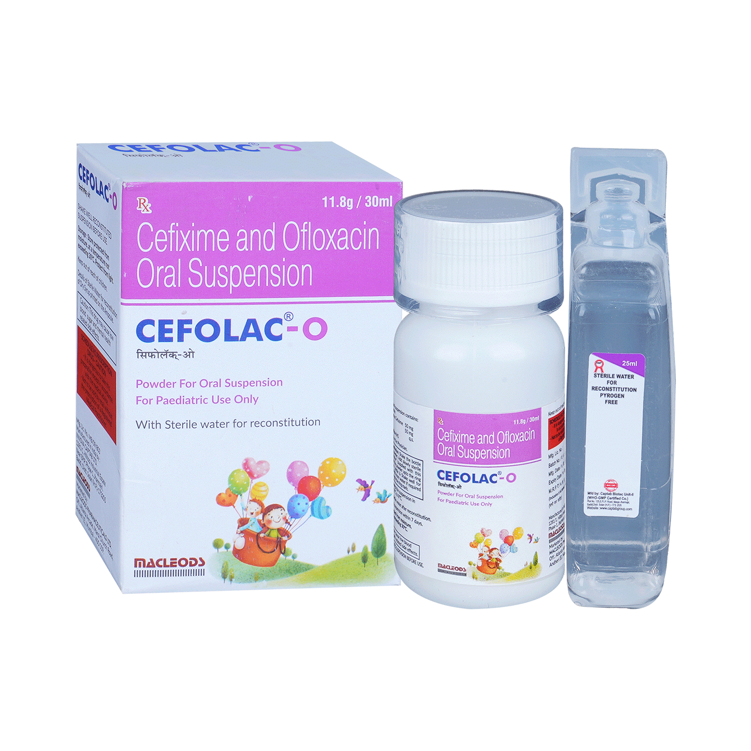 Cefolac-O 50mg/50mg Dry Syrup - Image 1