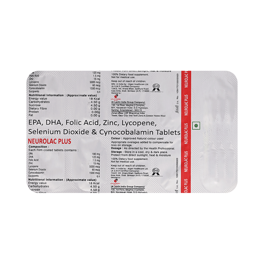 Neurolac Plus Tablet - Image 2