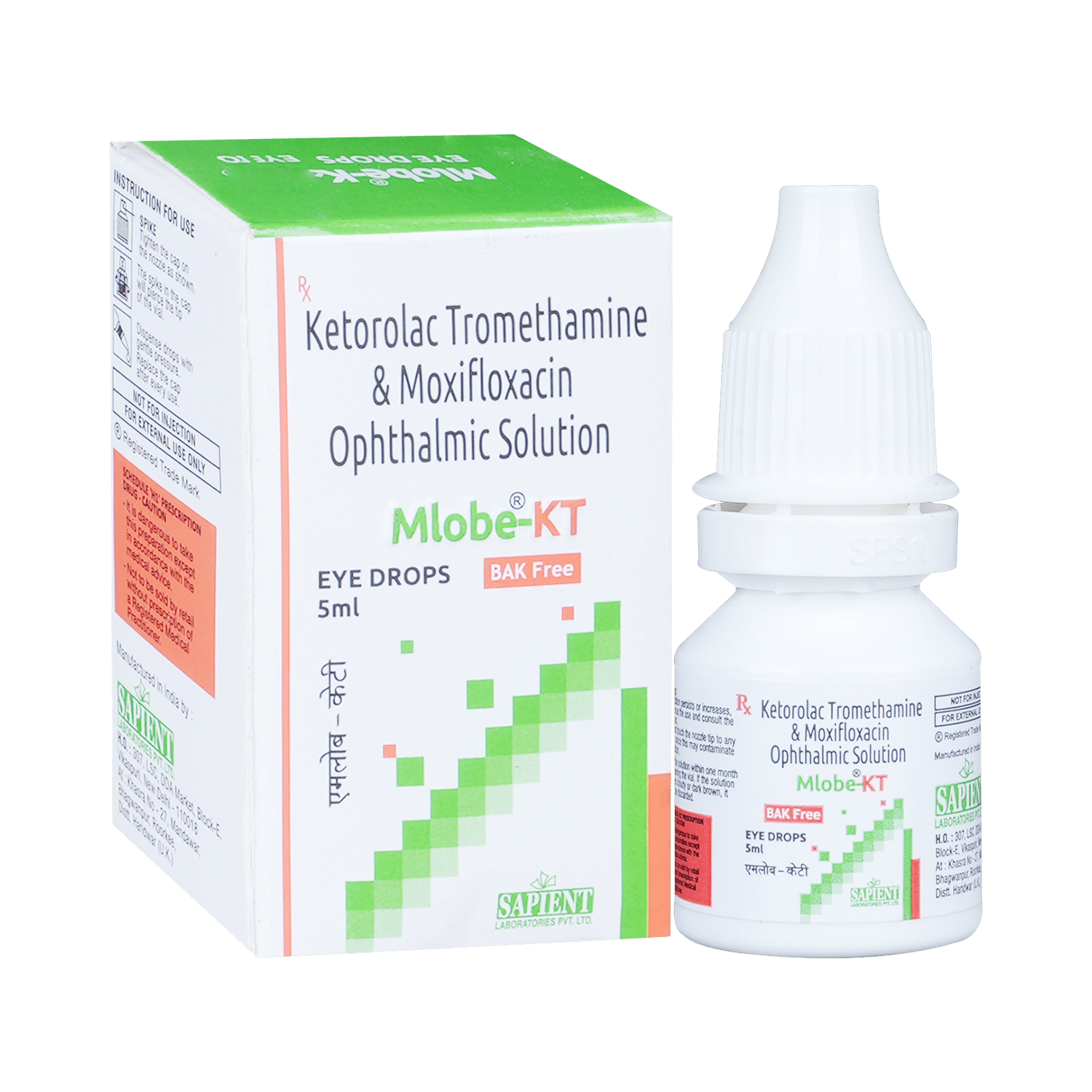 Mlobe KT Eye Drop BAK Free - Image 1