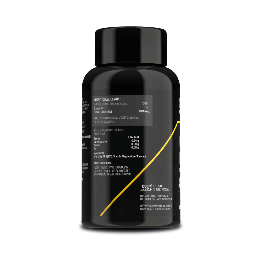 One Rep More Vegan Omega 3 Capsule - Image 2