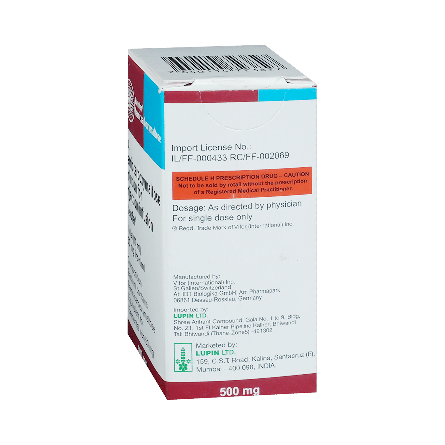 Revofer Solution for Injection - Image 2