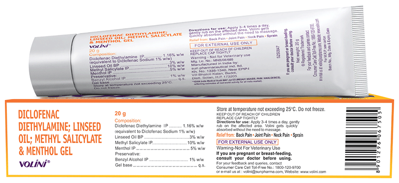 Volini Pain Relief Gel - Image 2