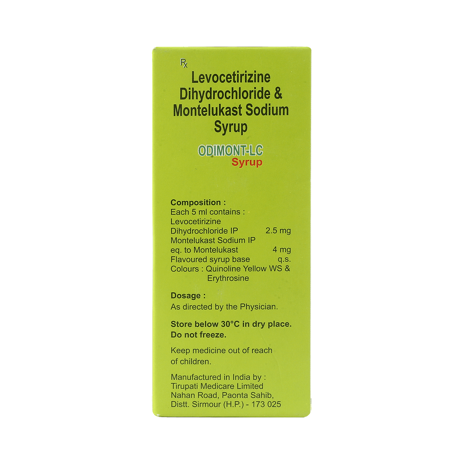 Odimont-LC Syrup - Image 3