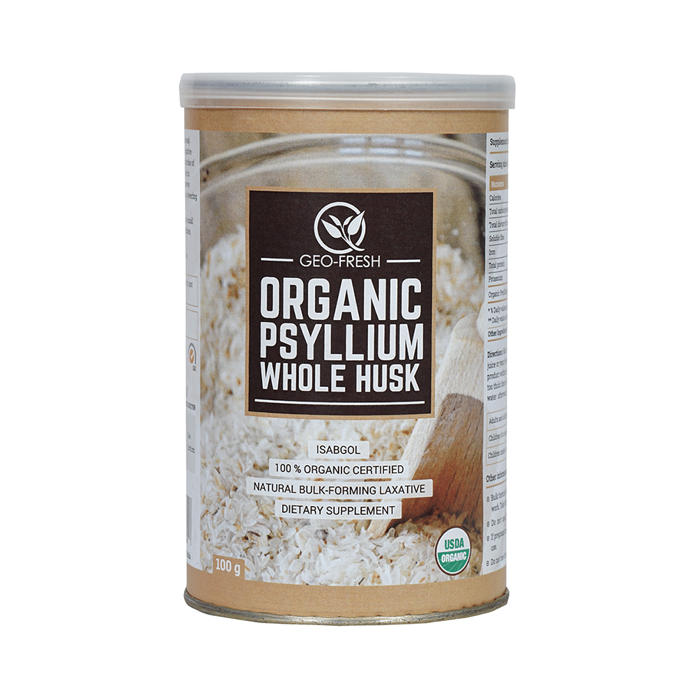 Geo Fresh Organic Psyllium Whole Husk - Image 1
