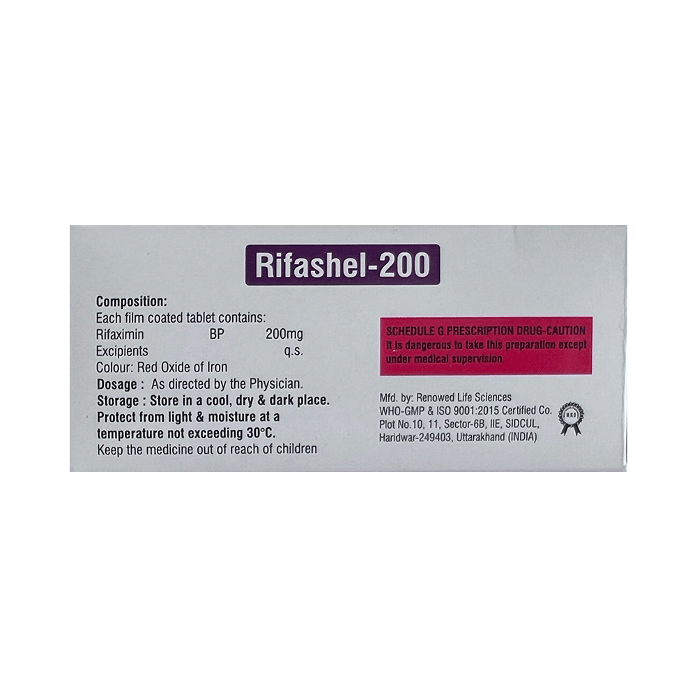 Rifashel 200 Tablet - Image 2